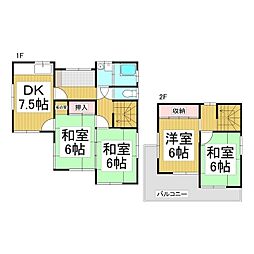 アンナプルナ 4DKの間取り