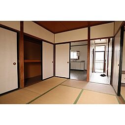 花仙荘 2階2DKのリビング/ダイニング