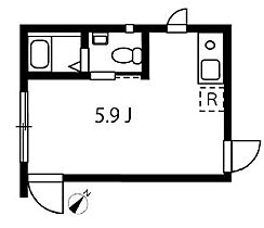 プロト不動前 304 ｜ 東京都品川区荏原1丁目9-4（賃貸マンション1R・3階・15.61㎡） その2