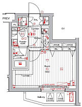 THE　HOUSE　赤坂檜町 202 ｜ 東京都港区赤坂9丁目1-19（賃貸マンション1K・1階・25.72㎡） その2