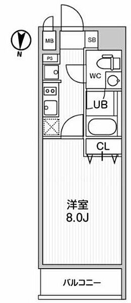 レオーネ南千住II ｜東京都台東区清川2丁目(賃貸マンション1K・6階・25.50㎡)の写真 その2