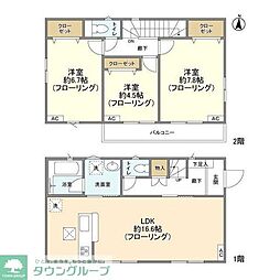 Kolet船橋松が丘#05 3LDKの間取り