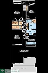 リーベスト西千葉 3LDKの間取図画像