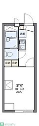 レオパレスフラワーガーデン1 1Kの間取図画像