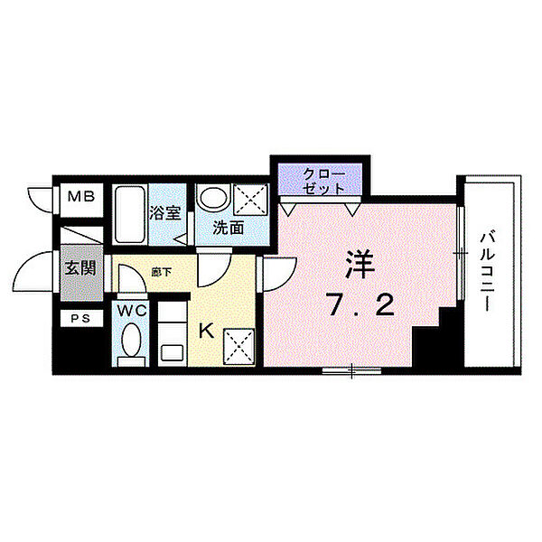 シエロ西竹の塚 604｜東京都足立区西竹の塚2丁目(賃貸マンション1K・6階・26.72㎡)の写真 その2