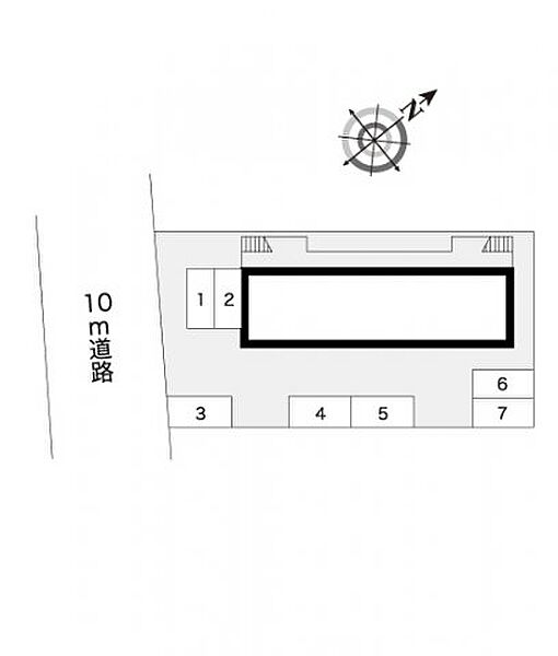 レオパレスシャルム 106｜埼玉県三郷市早稲田2丁目(賃貸アパート1K・1階・19.96㎡)の写真 その3