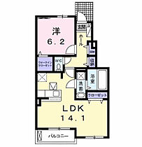 ルチル　V 102 ｜ 千葉県松戸市八ケ崎2丁目26-13（賃貸アパート1LDK・1階・50.17㎡） その2