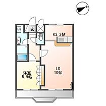 リバーサイドビュー  ｜ 埼玉県三郷市戸ケ崎3丁目（賃貸アパート1LDK・2階・44.62㎡） その2