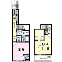 エクセレント　リリー　Ｈ 102 ｜ 千葉県松戸市六実1丁目24番地16（賃貸アパート1LDK・1階・55.04㎡） その2