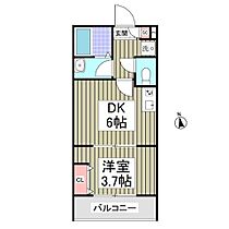 グランディール 102 ｜ 千葉県松戸市松戸1552番地4（賃貸アパート1DK・1階・25.33㎡） その2