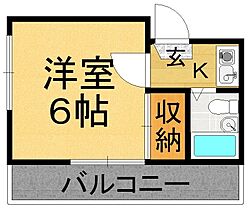 千葉県流山市西初石3丁目1449-18（賃貸アパート1K・2階・15.44㎡） その2