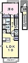 兵庫県姫路市網干区北新在家（賃貸アパート1LDK・2階・42.80㎡） その2