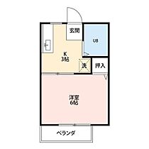 サンシティ嶺田A 21 ｜ 静岡県菊川市嶺田（賃貸アパート1K・2階・19.44㎡） その2