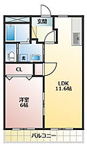 シャトレ十番館 401 ｜ 静岡県磐田市西貝塚（賃貸マンション1LDK・4階・40.23㎡） その2