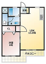 キャトル今之浦 102 ｜ 静岡県磐田市今之浦２丁目（賃貸マンション1LDK・1階・41.12㎡） その2