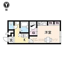 大阪府交野市星田１丁目（賃貸アパート1K・1階・23.18㎡） その2