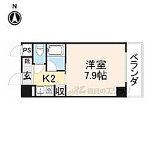 オーキッドあやめ池 102 ｜ 奈良県奈良市あやめ池北３丁目（賃貸マンション1K・1階・22.44㎡） その2