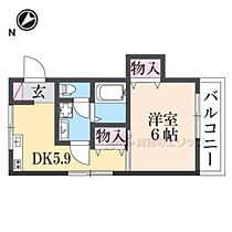 シャルマン香里 206 ｜ 大阪府寝屋川市田井町（賃貸マンション1DK・2階・25.92㎡） その2