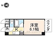 オーキッドあやめ池 205 ｜ 奈良県奈良市あやめ池北３丁目（賃貸マンション1K・2階・18.36㎡） その2