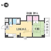 奈良県奈良市三条添川町（賃貸マンション1LDK・6階・34.80㎡） その2