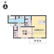 グレイスヴィラ 102 ｜ 奈良県生駒郡斑鳩町興留５丁目（賃貸アパート1LDK・1階・45.80㎡） その2