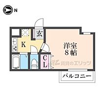 奈良県奈良市芝辻町４丁目（賃貸マンション1K・8階・26.50㎡） その2