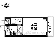 大阪府枚方市津田駅前１丁目（賃貸マンション1K・2階・19.80㎡） その1