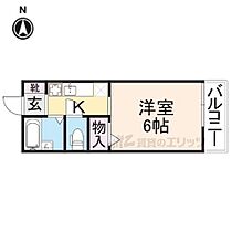 奈良県奈良市大森西町（賃貸アパート1K・2階・20.03㎡） その2