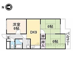 第三サンコウハイツ 3DKの間取図画像