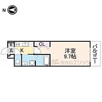 大阪府枚方市南中振２丁目（賃貸アパート1K・3階・28.87㎡） その2