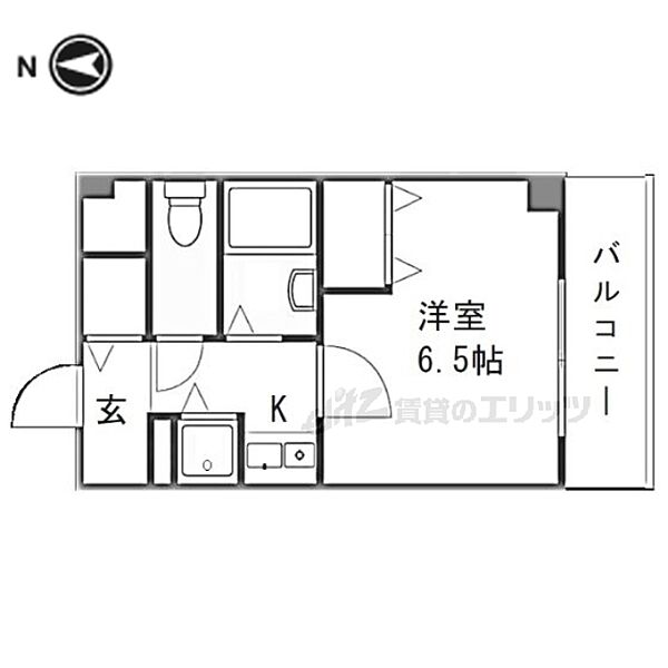 ブライティミル 206｜大阪府枚方市三栗１丁目(賃貸マンション1K・2階・23.00㎡)の写真 その2