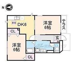 東生駒駅 6.4万円