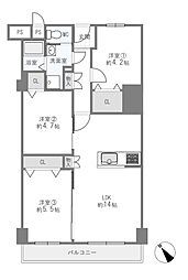 間取図画像 3LDK