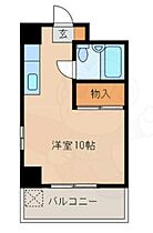 ふぁみーる白石  ｜ 福岡県福岡市中央区今川１丁目（賃貸マンション1R・4階・22.00㎡） その2