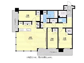 BrilliaTower西新  ｜ 福岡県福岡市早良区西新４丁目（賃貸マンション3LDK・28階・97.78㎡） その2