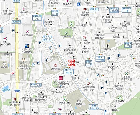 JR黒崎駅周辺の整備された住環境です！