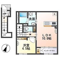 ECRIN（エクラン）  ｜ 千葉県柏市大井（賃貸アパート1LDK・2階・43.07㎡） その2