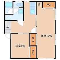 岡野アパート 7号棟 ｜ 茨城県桜川市真壁町田（賃貸一戸建1LDK・--・51.76㎡） その2