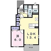 ドリーム・ハピネスC 101 ｜ 茨城県下妻市高道祖（賃貸アパート1LDK・1階・45.89㎡） その2