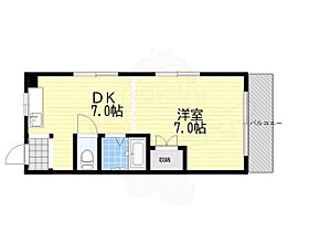 つかさマンション  ｜ 奈良県橿原市石原田町（賃貸マンション1DK・2階・27.00㎡） その2