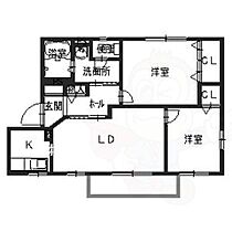 パークヒルA  ｜ 奈良県桜井市大字谷（賃貸アパート2LDK・2階・51.75㎡） その2