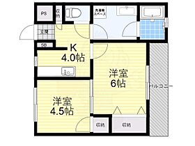 権内マンション  ｜ 奈良県橿原市醍醐町（賃貸マンション2K・2階・42.00㎡） その2