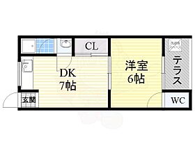 ユタリエ  ｜ 奈良県橿原市北八木町１丁目（賃貸マンション1DK・1階・26.80㎡） その2