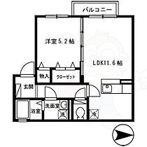 奈良県橿原市曽我町（賃貸アパート1LDK・2階・42.14㎡） その2