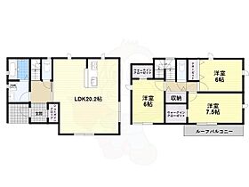 東中戸建  ｜ 奈良県大和高田市東中２丁目（賃貸一戸建3LDK・1階・99.79㎡） その2