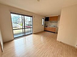 エルドラード五位堂B 1階2LDKのリビング/ダイニング