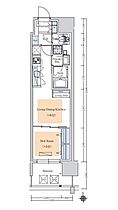 アーバネックス本町II 604 ｜ 大阪府大阪市西区阿波座1丁目2-5（賃貸マンション1LDK・6階・32.11㎡） その2