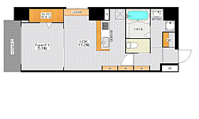 BRAVE北新町 801 ｜ 大阪府大阪市中央区北新町3-3（賃貸マンション1LDK・8階・40.59㎡） その2