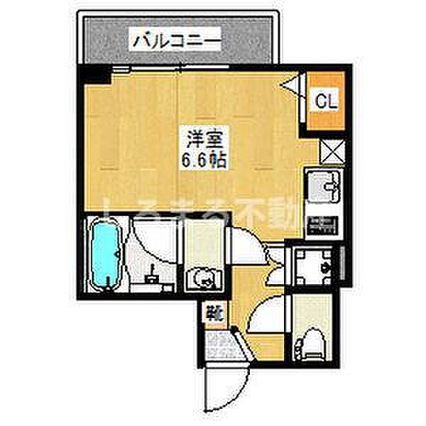 ブランTAT弁天町 502｜大阪府大阪市港区波除3丁目(賃貸マンション1K・5階・22.39㎡)の写真 その2