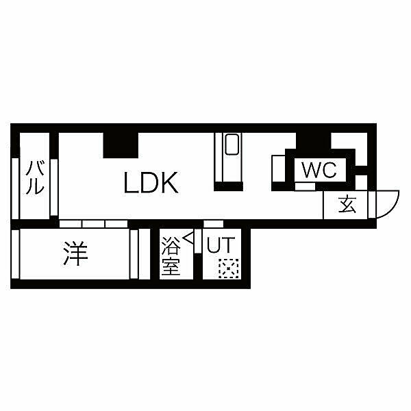 コスモ釣鐘町 801｜大阪府大阪市中央区釣鐘町2丁目(賃貸マンション1LDK・8階・37.57㎡)の写真 その2